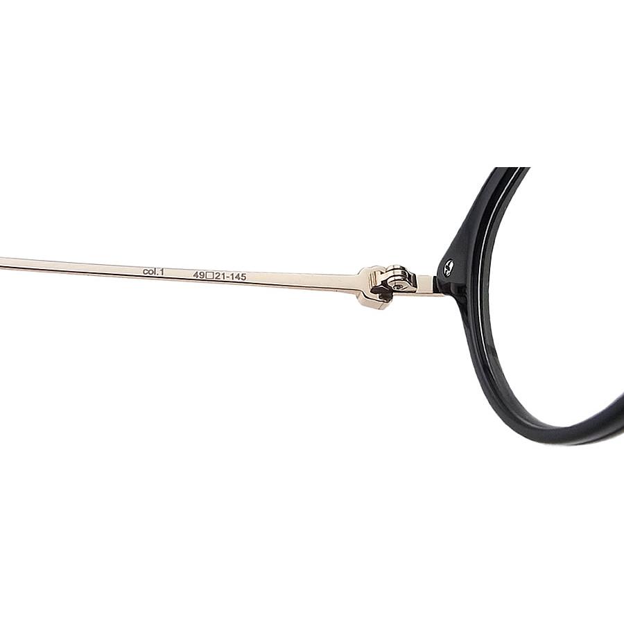 VIKTOR＆ROLF メガネ V＆R-007 col.1 ボストン めがね クラシック ブラック×ライトゴールド 日本製 made in japan ヴィクター＆ロルフ メンズ・レディース_7