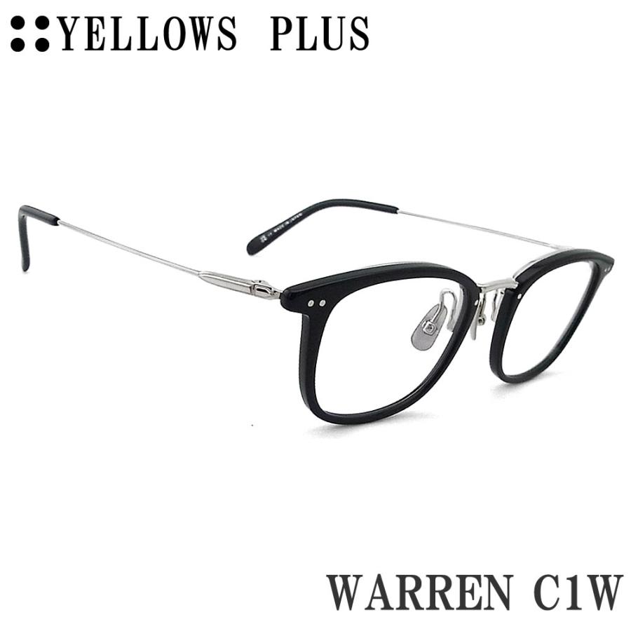 YELLOWS PLUS（イエローズプラス） メガネ WARREN C-1W 眼鏡