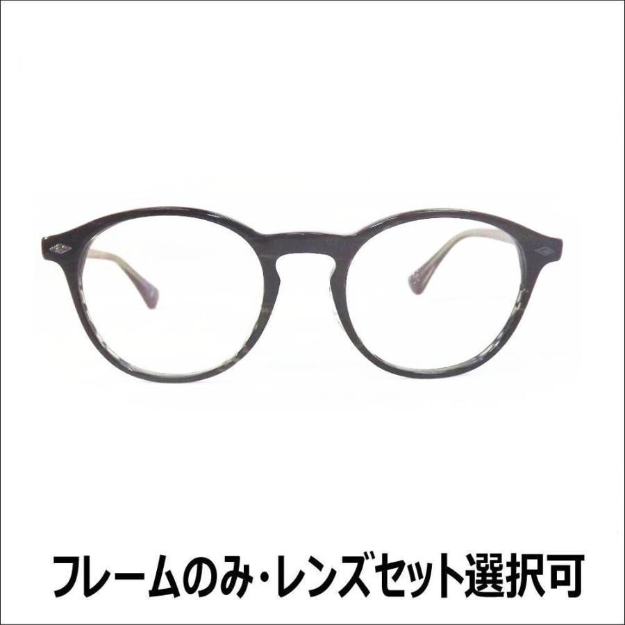 メガネフレーム メガネセット クラシック 1011-GR 単焦点レンズ