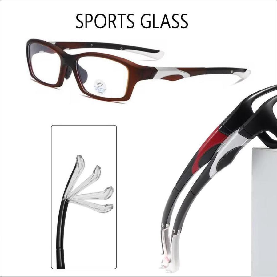 スポーツメガネ 度入り 度付き 81276 フリーサイズ 度入りレンズセット