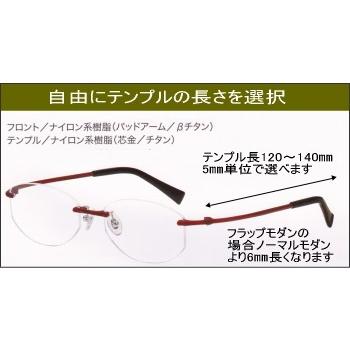 遠近両用メガネ 老眼鏡 度つき 中近 近々選べる メガネセット ふちなし