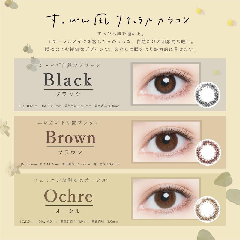 度あり 度なし ワンデー アーティラルUVモイスト 10枚入り カラコン カラーコンタクトレンズ |  | 01