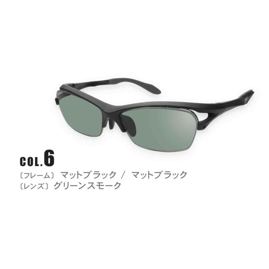 スポーツ アスリー 軽量 AT6028 サングラス 度付きレンズセット メガネ