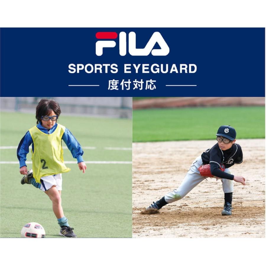 スポーツ 度付きメガネ FILA フィラ4806 子供用 ゴーグル単品・レンズセット選択可｜glasscore｜06