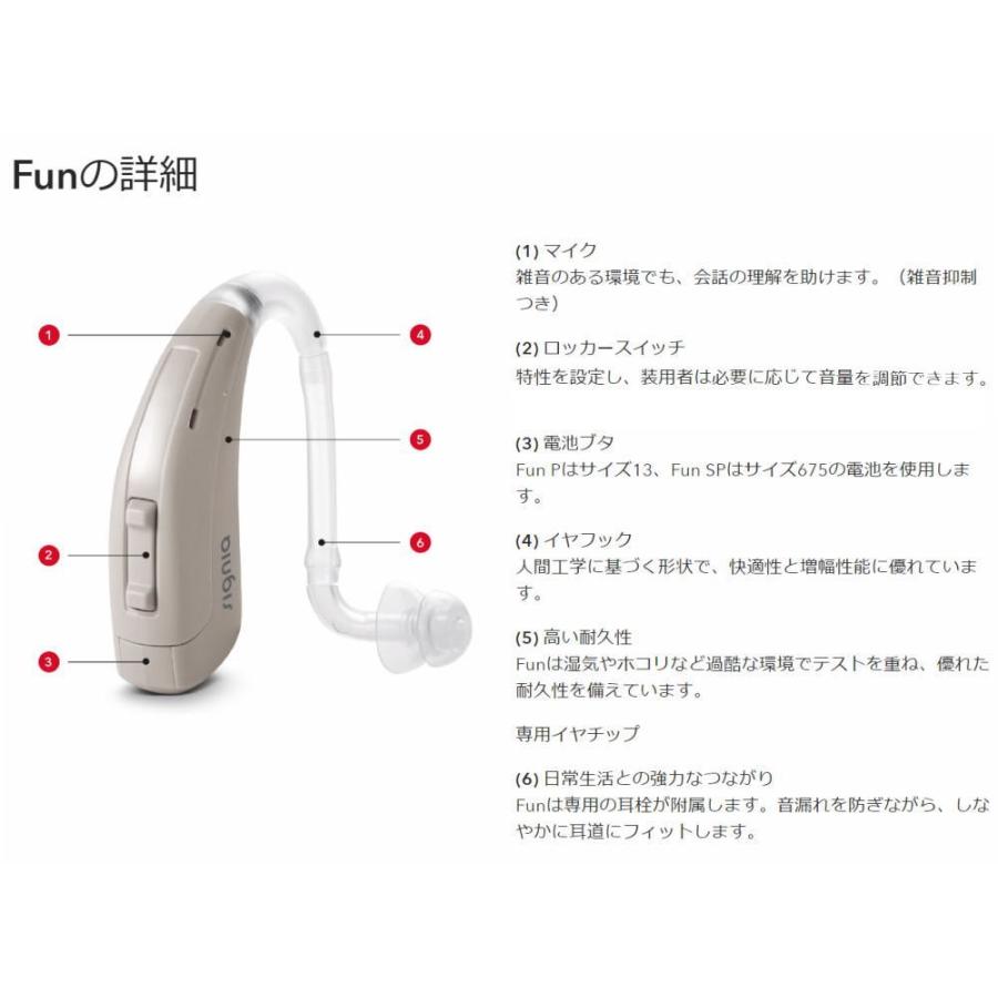【両耳】シグニア補聴器耳かけ型FUN-SP高度～重度難聴用 両耳】シグニア補聴器耳かけ型FUN-SP高度～重度難聴用