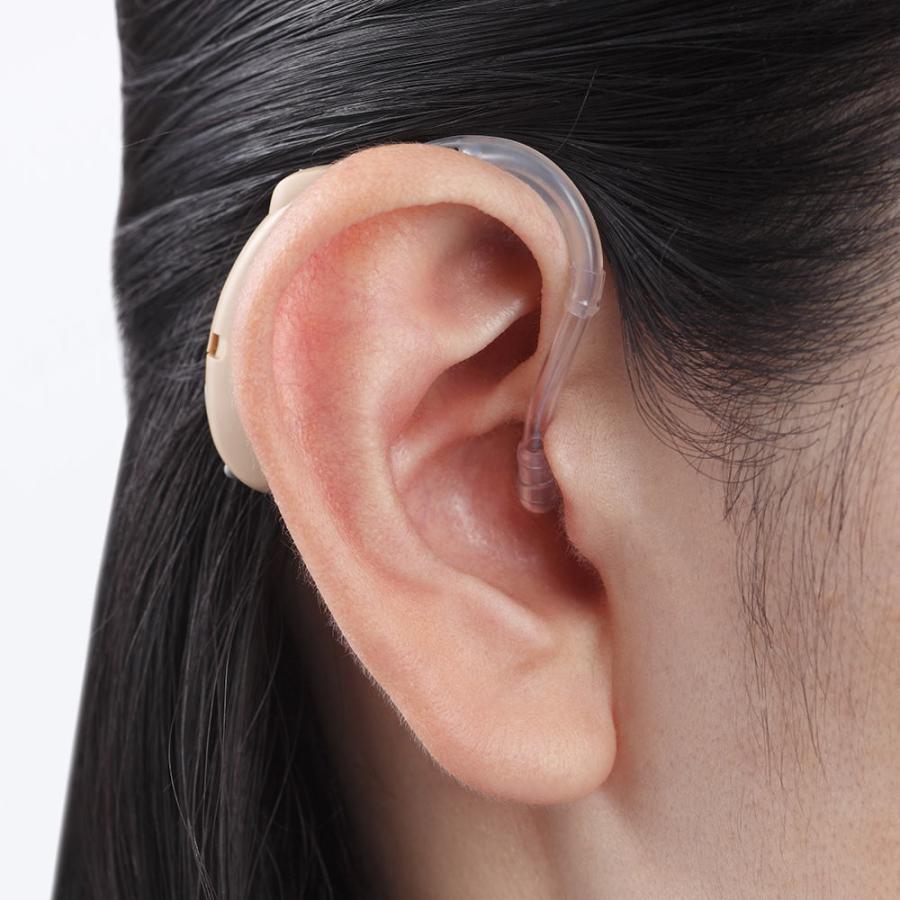 耳掛け型補聴器 リオン リオネット 日本製 トリマー式 デジタル補聴器 