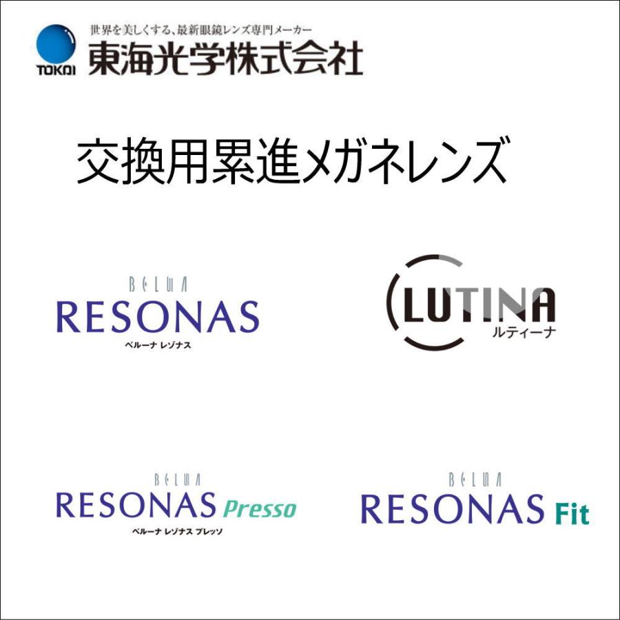 遠近両用メガネ シニアグラス 交換用レンズ 脳科学 東海光学 遠近 中近