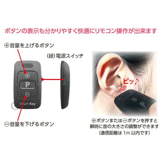 補聴器 Nikon ニコン NEFITC-A4用 ミニポケットリモコン : カラコン