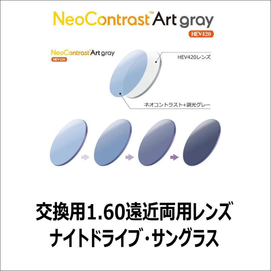 交換用メガネレンズ 度つき 遠近両用レンズ ネオコントラスト調 交換用メガネレンズ 度つき 遠近両用レンズ ネオコントラスト調