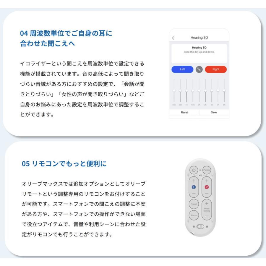 集音器 オリーブマックス 耳掛け型 充電式 OLIVEMAX オリーブユニオン