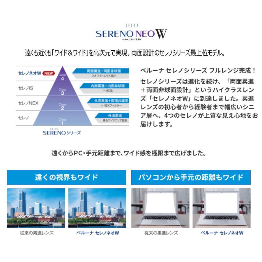 遠近両用メガネ 老眼鏡 度つき 度入り シニアグラス renoma レノマ1271 東海光学 ルティーナ付き 累進レンズセット 中近 近用ワイド 