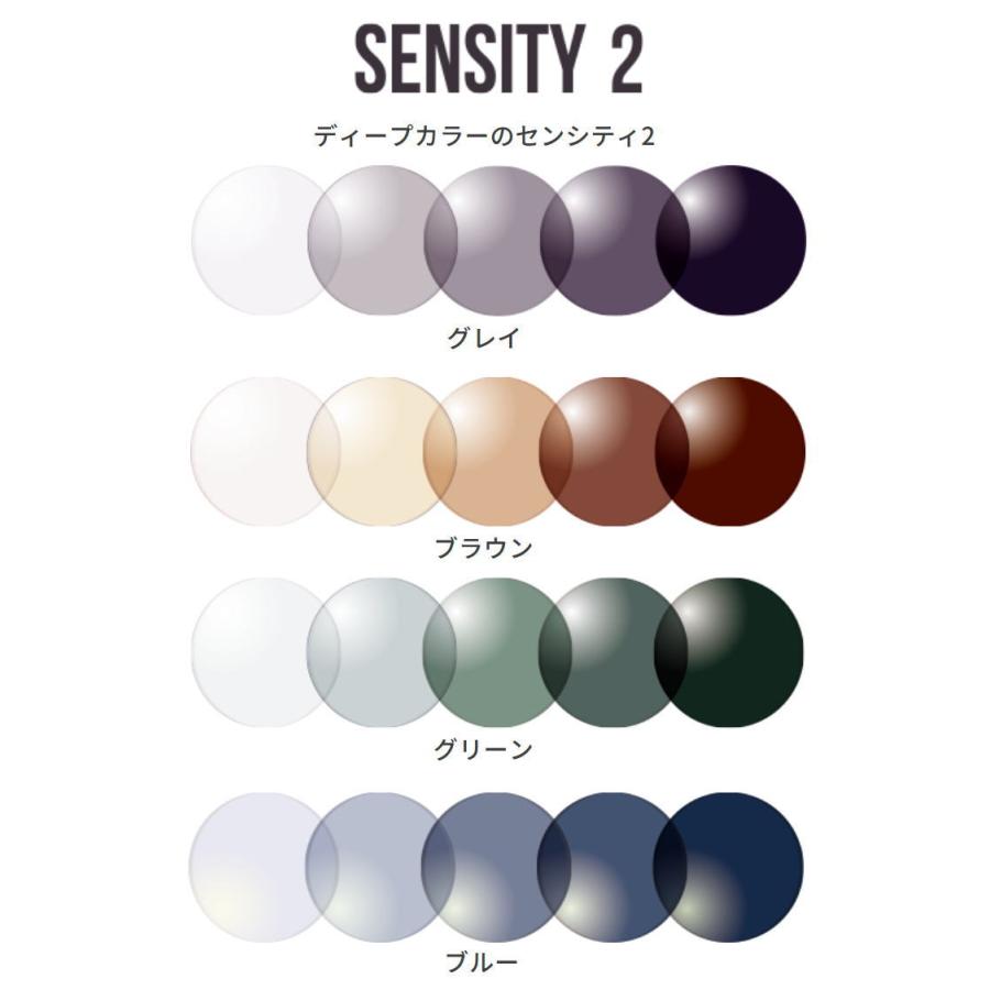 HOYA 交換用メガネレンズ 累進調光レンズ センシティ 薄型1.60 ジェネ