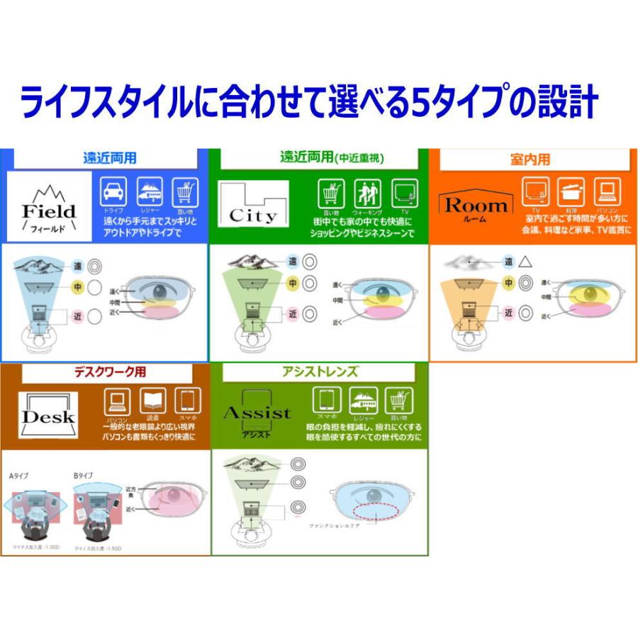 tk.TAKEO KIKUCHI（ティーケータケオキクチ） 遠近両用メガネ 老眼鏡 