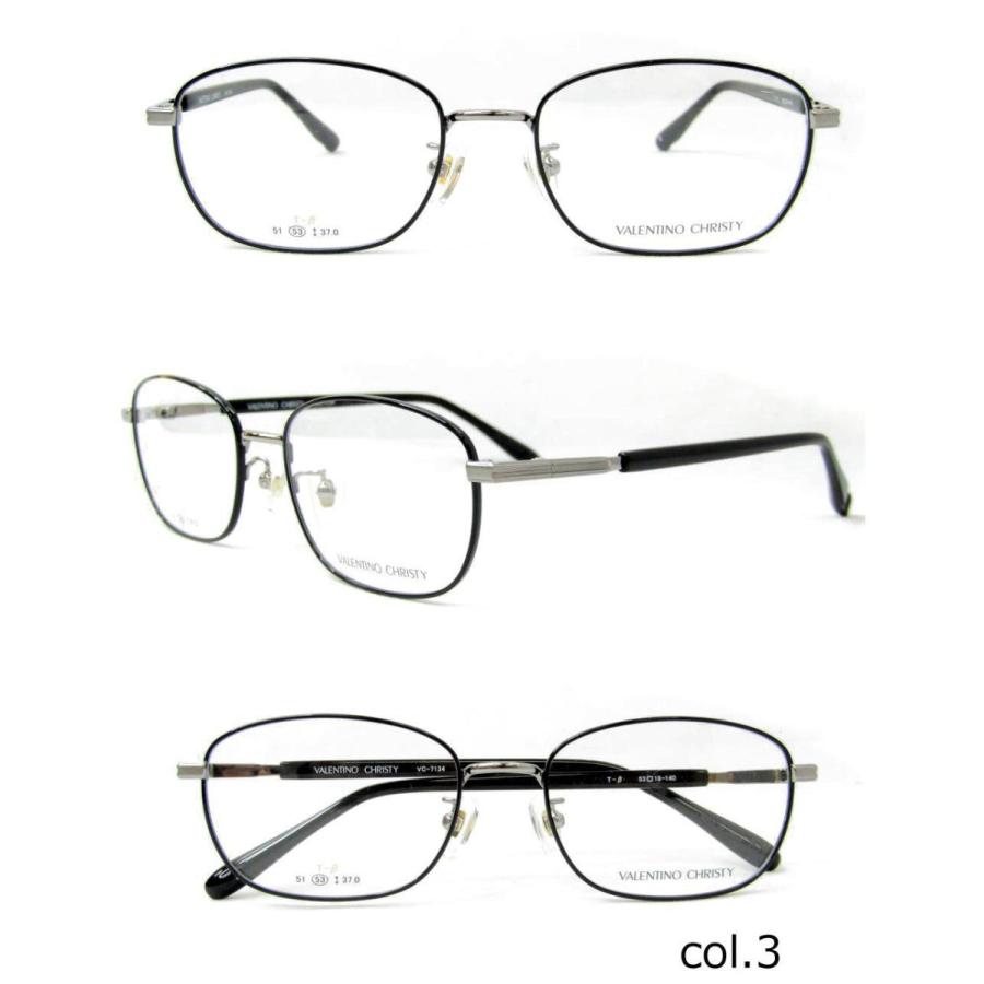 HOYA 遠近両用メガネ 老眼鏡 度つき バレンチノクリスティ vc7134