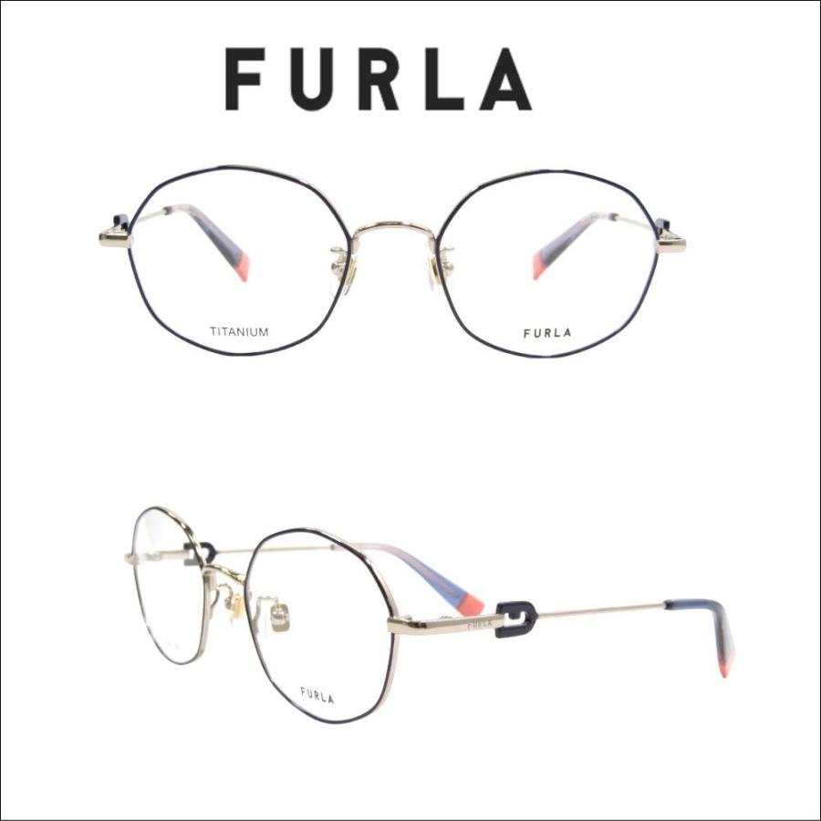 HOYA 遠近両用メガネ 老眼鏡 度つき 度入り FURLA vfu860j-08ff