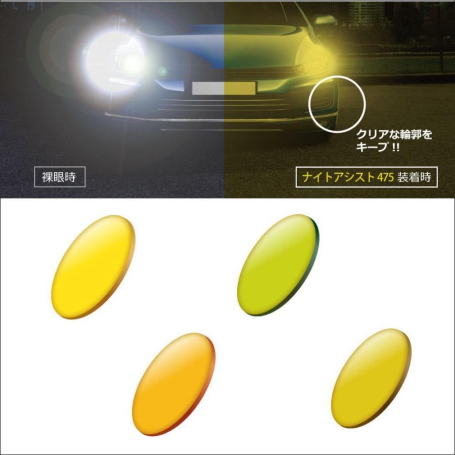 交換用メガネレンズ 度つき ナイトアシスト475 イエローレンズ 交換用メガネレンズ 度つき ナイトアシスト475 イエローレンズ