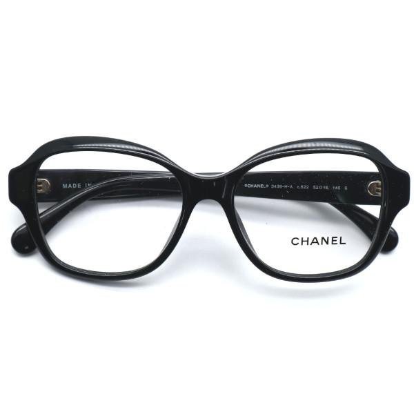 【正規販売店】 【CHANEL】シャネル メガネ モデル:3439-H-A col.622 度付又は度無レンズ標準装備 made in ITALY【正規品】【送料無料】レディース ブランド おしゃれ 高級 【7407388655】(26125円)