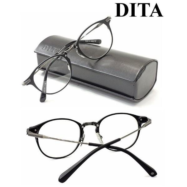中古 美品 DITA UNITED ユナイテッド DRX-2078-Bメガネ DITA ディータ メガネ UNITED通販 DRX-2078-B-BLK-SLV-48 (取扱