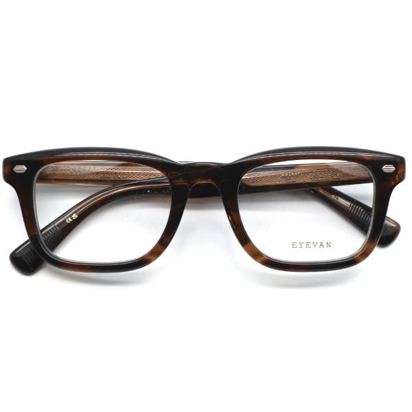 EYEVAN】アイバン Walker col.OLB 50サイズ メガネ 度付又は度無