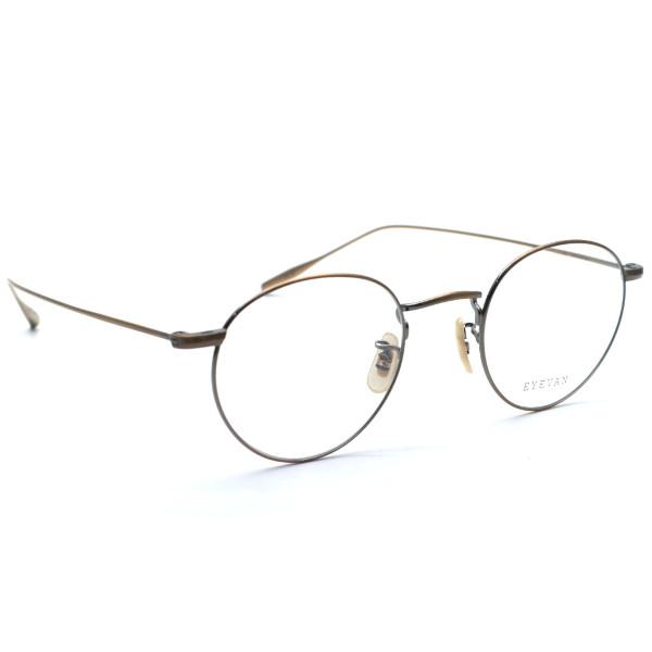 EYEVAN】アイヴァン メガネ Sparkle(45) col.AG 45サイズ 度付又は度無