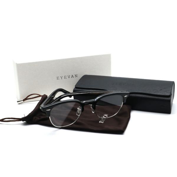 EYEVAN】アイヴァン メガネ Metalist col.PBK/S 49サイズ 度付又は度無