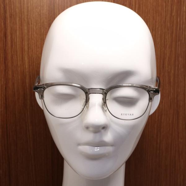 EYEVAN】アイヴァン メガネ Metalist col.SLGRY/S 49サイズ 度付又は度