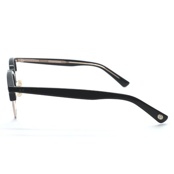 EYEVAN のメガネ EYEVAN】アイヴァン メガネ Metalist col.PBK/G 49サイズ 度付又は度無