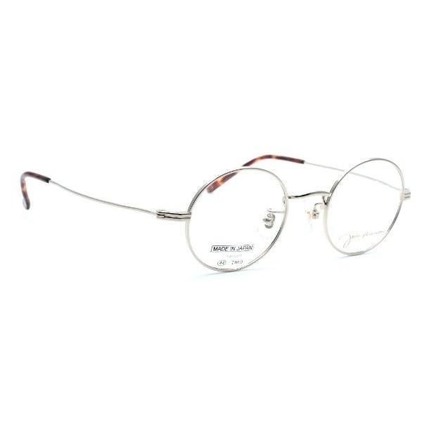 高級な ジョンレノン Jl 1084 Col 1 メガネ 伊達メガネレンズセット クラシック ボストン 丸めがね Rosacentifolia It