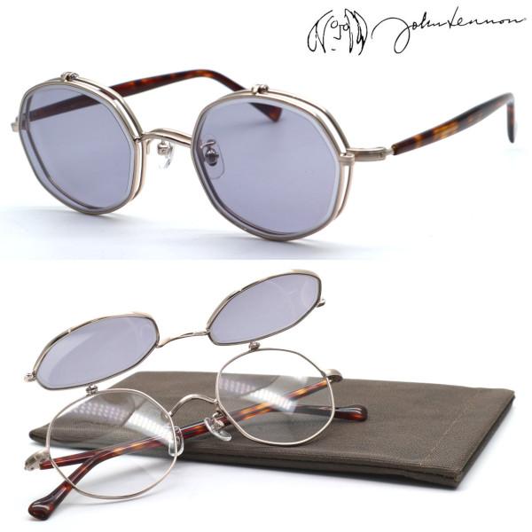 john lennon】ジョンレノン JL-552 col.1 跳ね上げ式メガネ 度付又は度 