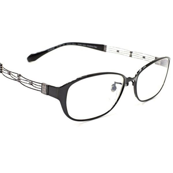 【LineArt】ラインアート メガネ　XL1444 col.BK 度無ダテメガネレンズ付き　CHARMANT シャルマン 日本製【店内全品送料無料】 LineArt ラインアート メガネ　XL1444 col BK 度無ダテメガネレンズ付き　CHARMANT シャルマン 日本製 店内全品送料無料