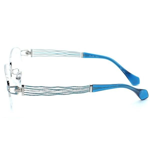 LineArt】ラインアート メガネ XL1436 col.AQ 度付又は度無レンズ標準