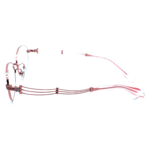 LineArt】ラインアート メガネ XL1446 col.PK 度付又は度無レンズ標準