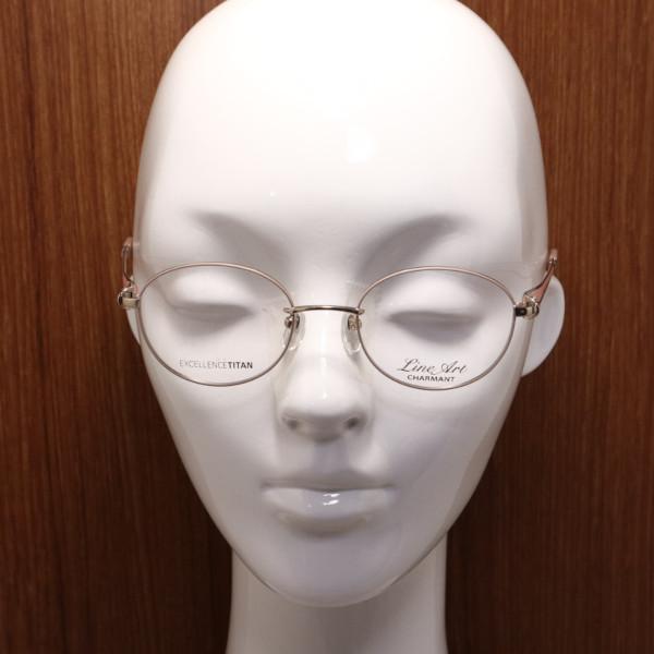 LineArt】ラインアート メガネ XL1602 col.PE 度付又は度無