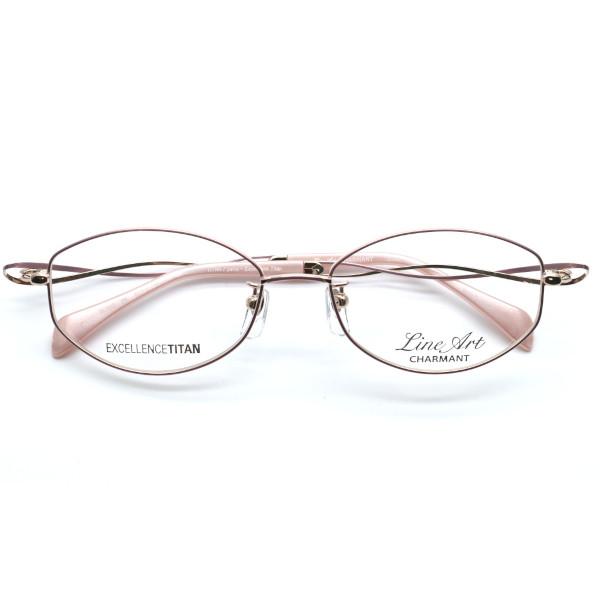 LineArt】ラインアート メガネ XL1649 col.PK 度付又は度無レンズ標準
