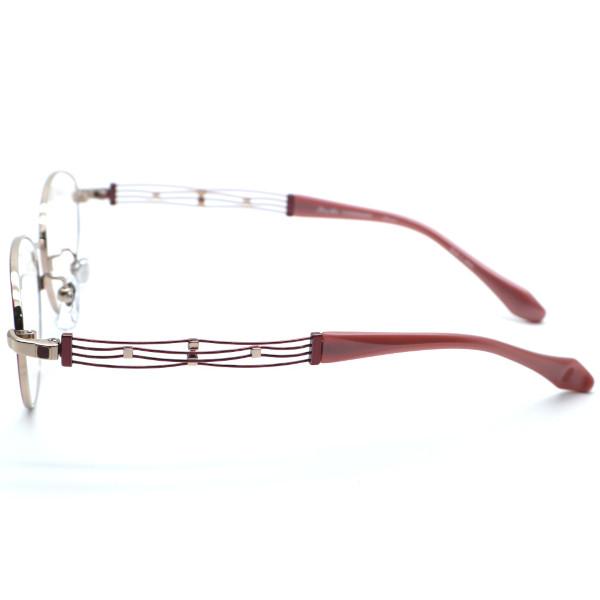 LineArt】ラインアート メガネ XL1694 col.RE 度付又は度無レンズ標準