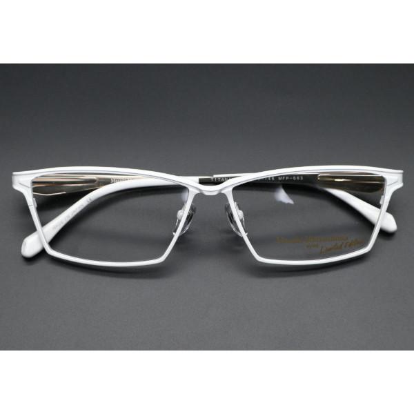 マサキマツシマ　MFP-563　リミテッドエディション　ホワイト MFP-563(2022 OPTICAL FRAMES COLLECTION) | Products | Masaki