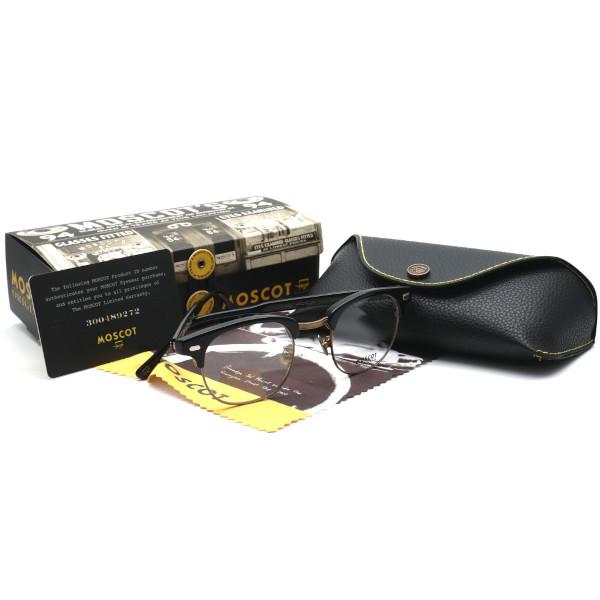 モスコット YUKEL col.BKAG JPN LTD XIII YUKEL | Square Eyeglasses | MOSCOT