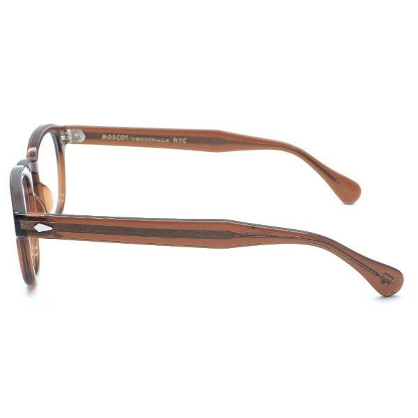 MOSCOT 【MOSCOT】モスコット メガネ LEMTOSH col.BROWN 46サイズ 度無 