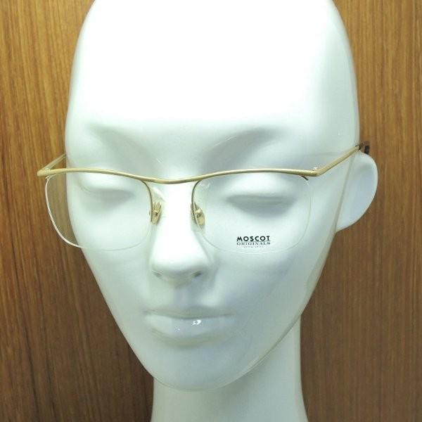 MOSCOT 【MOSCOT】モスコット メガネ SIMCHA col.GOLD 度無伊達 MOSCOT 【MOSCOT】モスコット メガネ SIMCHA col.GOLD 度無伊達