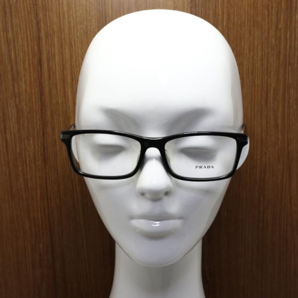 PRADA】プラダ メガネ VPR 03Y-F col.1AB-101 度付又は度無レンズ標準 