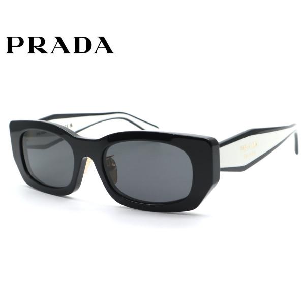 PRADA サングラス SPR B05-F ブラック ホワイト PRADA（プラダ） 【PRADA】プラダ サングラス SPR B05-F col.09Q-08Z