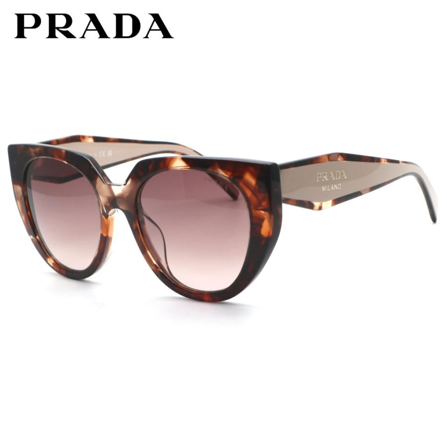 PRADA プラダ サングラス SPR 14W-F ブラック 黒 PRADA（プラダ） サングラス SPR 14W レディース キャットアイ型 セル