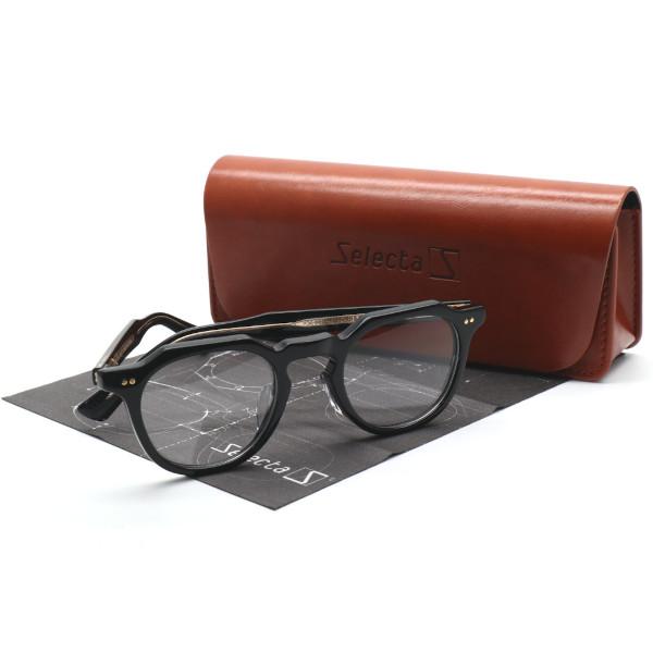 【Selecta】セレクタ 87-9010 col.03 メガネ Selecta】セレクタ 87-9010 col.03 メガネ 度付又は度無レンズ