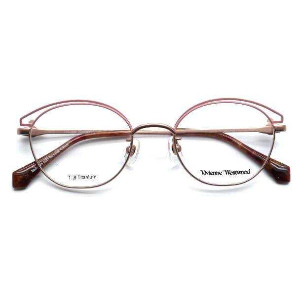 【Vivienne Westwood】ヴィヴィアンウエストウッド メガネ 40-0033 col.3 メガネ 度付又は度無レンズ標準装備【送料無料】【正規品】伊達 レディース ブランド_3