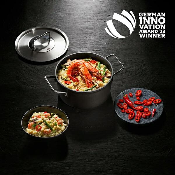 美品 Fissler フィスラー アダマント シチューポット 24cm Fissler フィスラー アダマント シチューポット 24cm 156-114-24-000