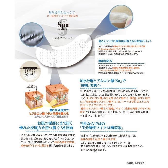 スパトリートメント iマイクロパッチ 2枚×4セット 8枚入り