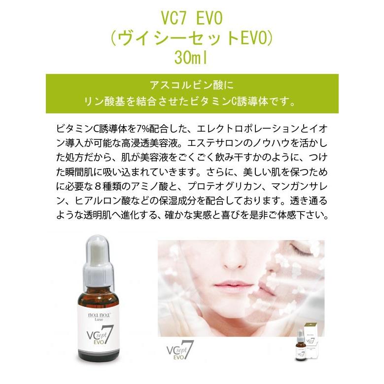 【新品】noa noa luxe ホワイトモイスチャーゲル ヴイシーセットEVO noa noa Luxe ノア ノア リュクス ヴイシーセットEVO 30ml