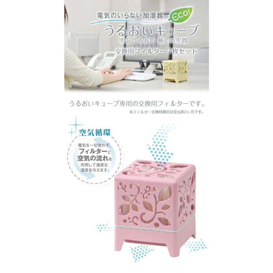 4905605338007 【48個入】 うるおいキューブ替えフィルター28253【キャンセル不可】 seiei セイエイ うるおいキューブ 替えフィルター7枚セット 17188