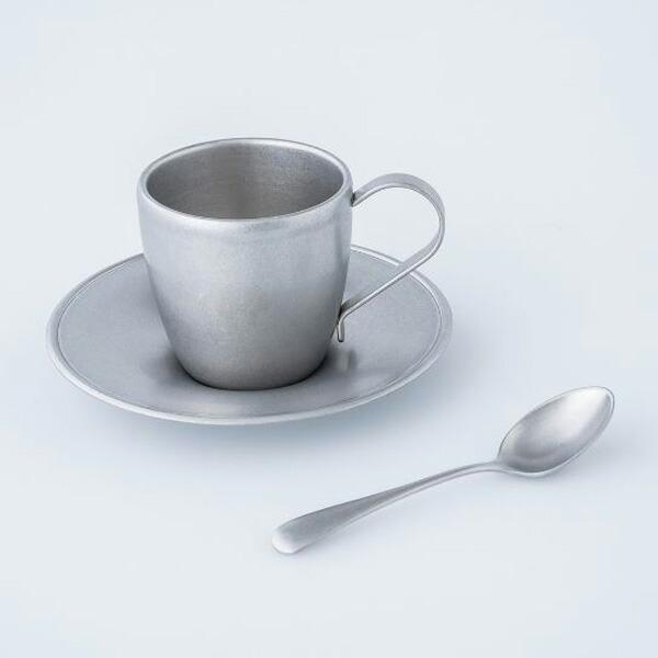 青芳 VINTAGE INOX ヴィンテージイノックス DWカップ＆ソーサー