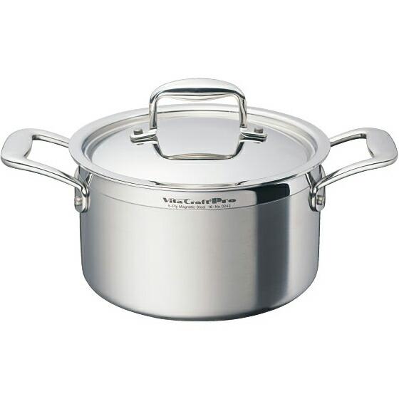 Vita Craft ビタクラフト pro プロ 両手鍋 20.0cm 容量3.7L 0242